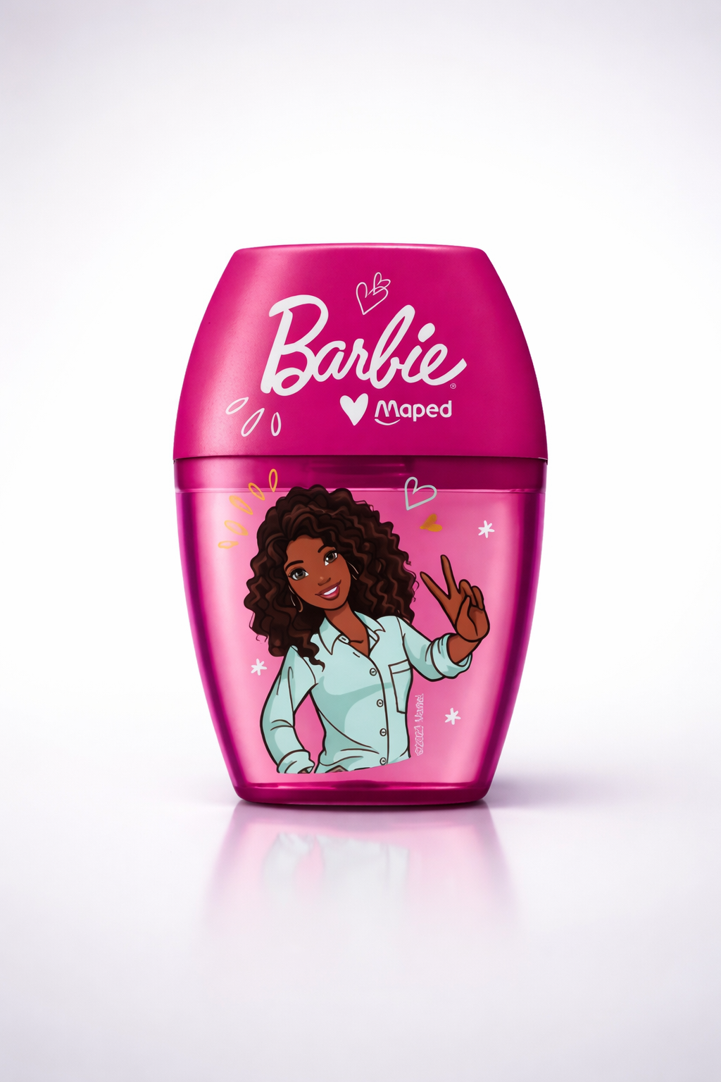 TAJADOR CON DEPOSITO BARBIE