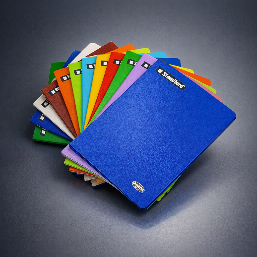Cuaderno A4 Standford, triple renglon y cuadriculado 80h