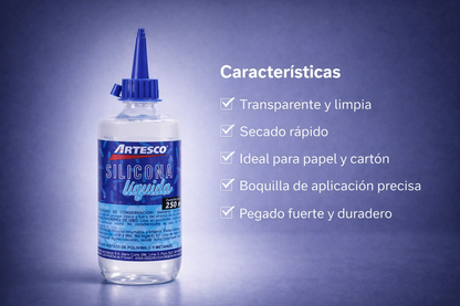 SILICONA LIQUIDA ARTESCO 250ML