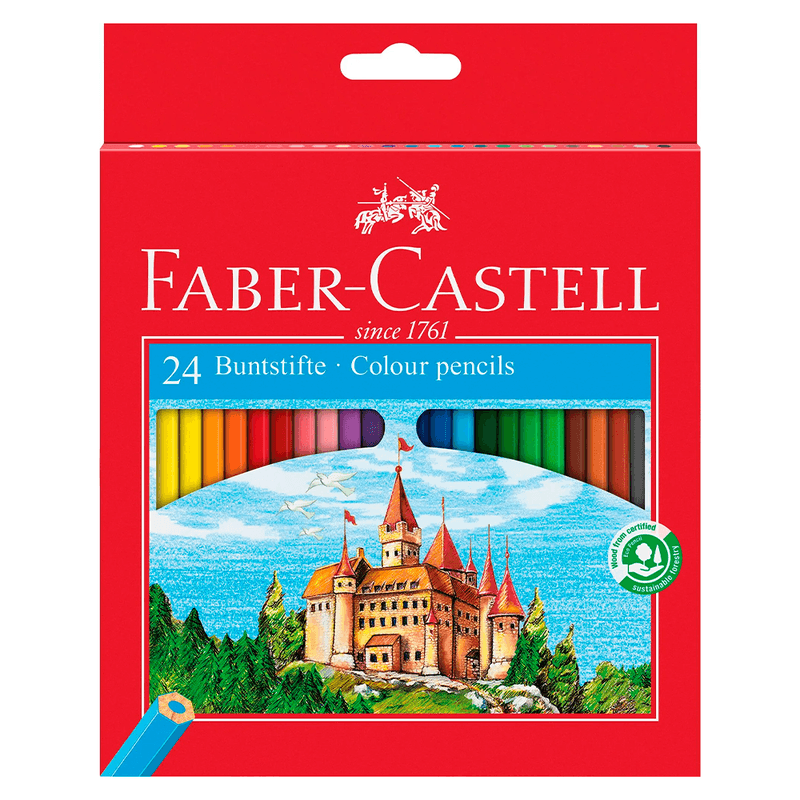 COLERES FABER CASTELL DE 24UNIDADES