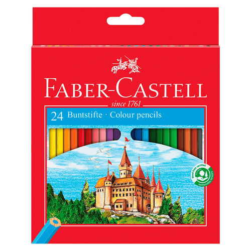 COLERES FABER CASTELL DE 24UNIDADES